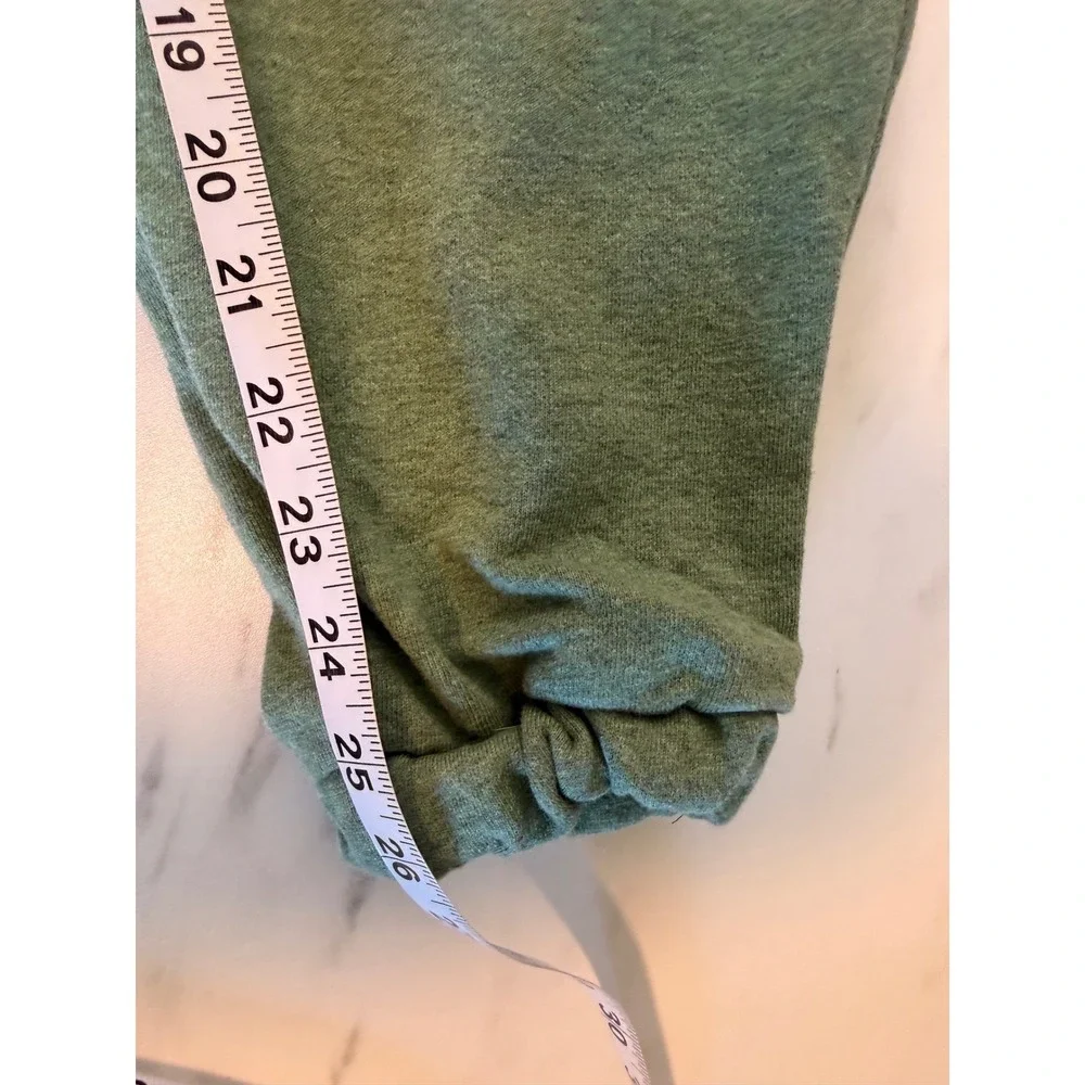 Gymshark Rest‎ Day Sweats Joggers Sage Green Marl High Waisted Sweatpants Small - Picture 9 of 9